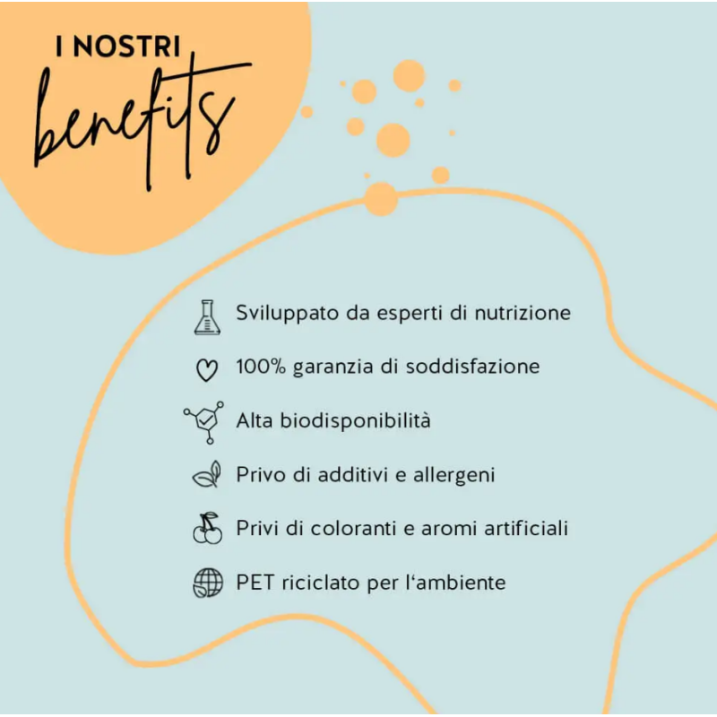 One in a billion gut vitamin biotic komplex 45 caramelle gommose