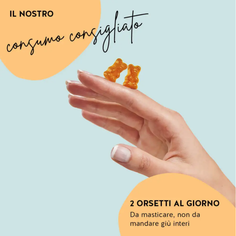 One in a billion gut vitamin biotic komplex 45 caramelle gommose