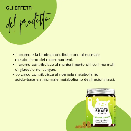 Burn baby burn shape vitamin 45 caramelle gommose
