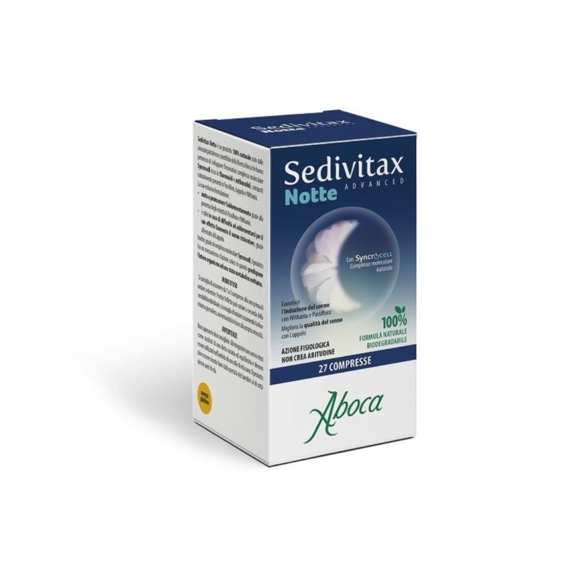Sedivitax notte advanced 27 compresse