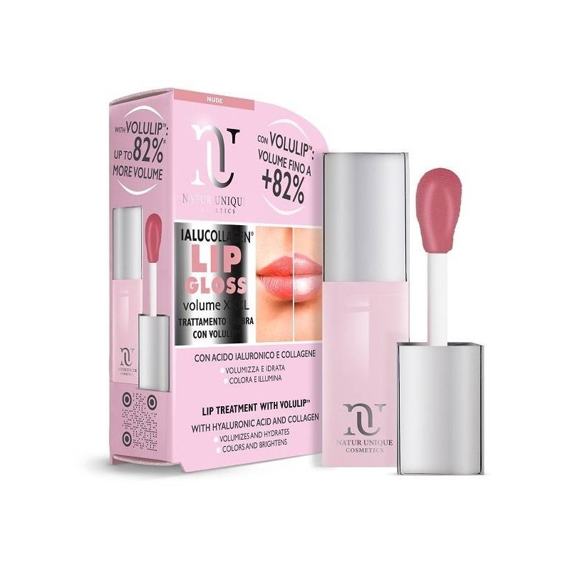 Natur unique ialu lip gloss volume xxxl nude 8 ml