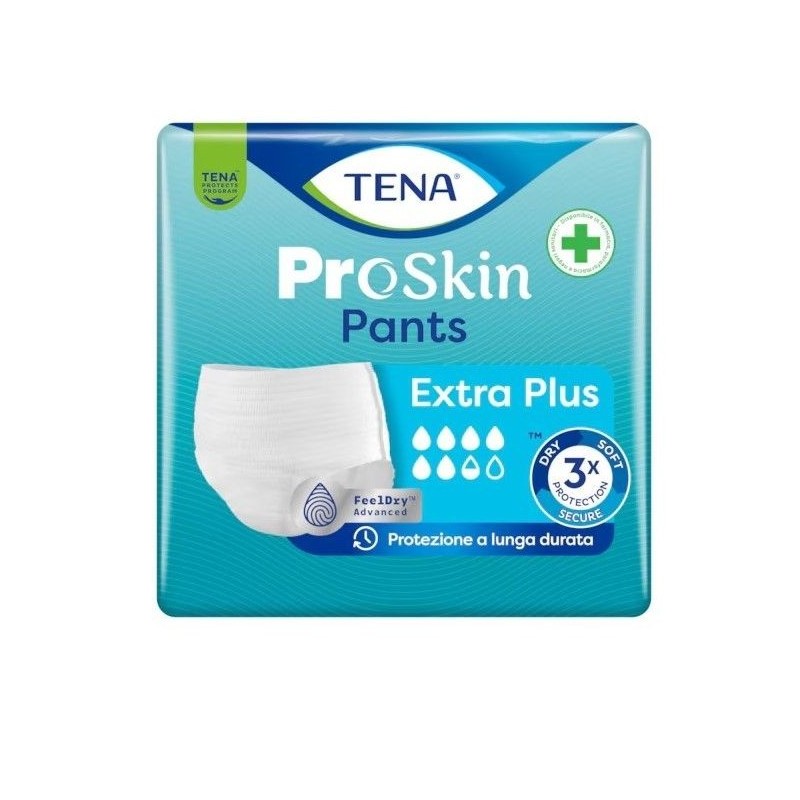 Pannolone a mutandina tena pants extra plus m 14 pezzi
