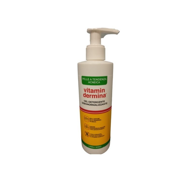 Vitamindermina sebo detergente 240 ml Vitamindermina sebo detergente 240 ml