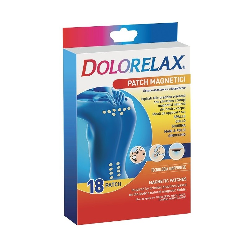 Dolorelax patch magnetici 3 bustine da 6 pezzi