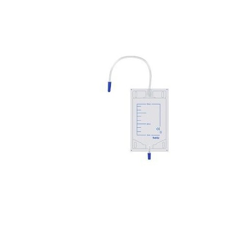 Sacca di drenaggio da gamba per incontinenza tubo 10 cm 10 pezzi