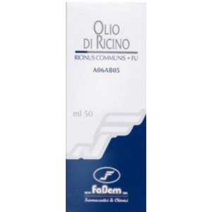 Olio di ricino fu 50 ml con astuccio