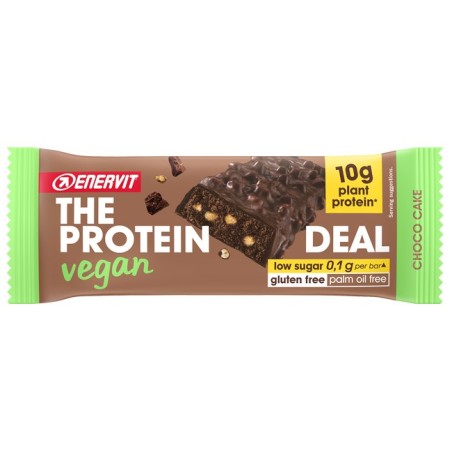 Enervit protein deal choco cake vegan 40 g Enervit protein deal choco cake vegan 40 g