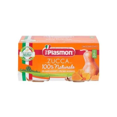Plasmon omogeneizzato zucca 2 x 80 g