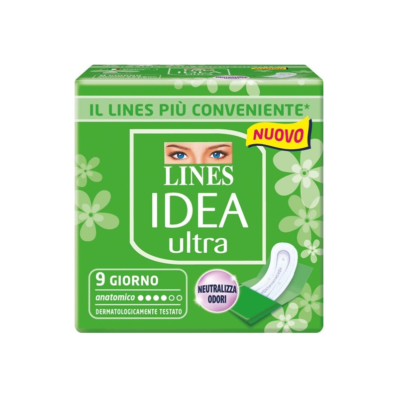 Lines idea ultra anatomico 9 pezzi