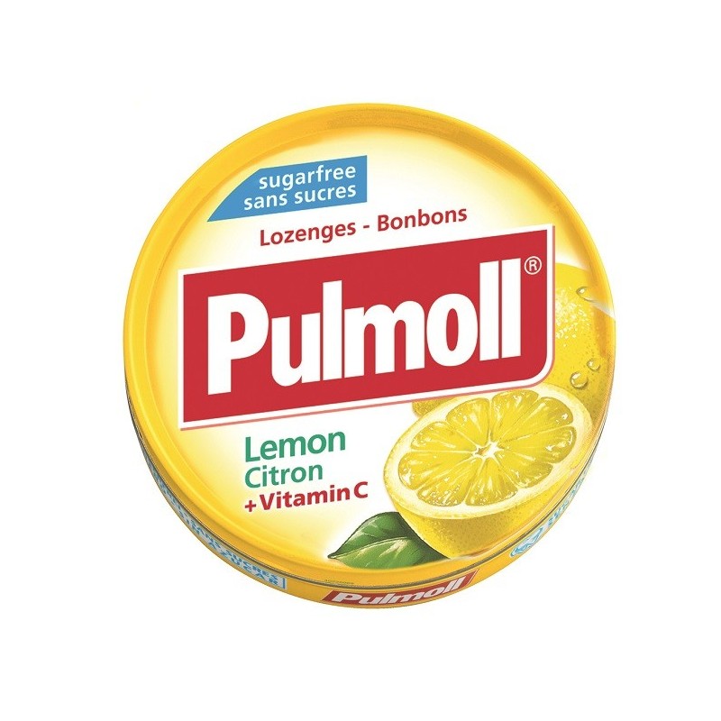 Pulmoll limone+vit c senza zucchero 45 g