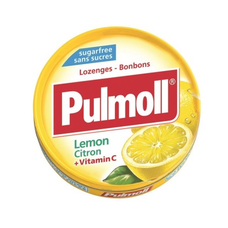 Pulmoll limone+vit c senza zucchero 45 g