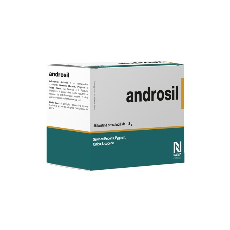 Androsil 16 bustine orosolubili Androsil 16 bustine orosolubili