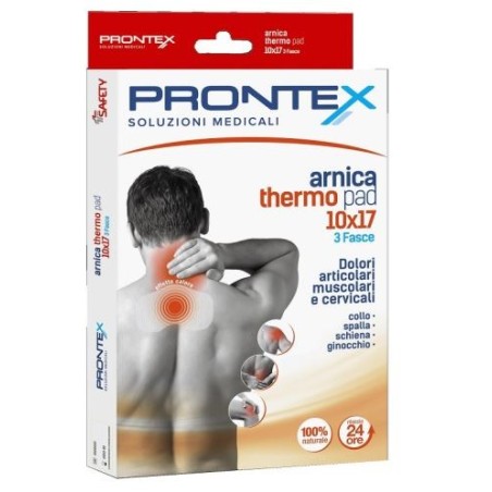 Fascia prontex arnica thermo pad 10 x 17 3 pezzi