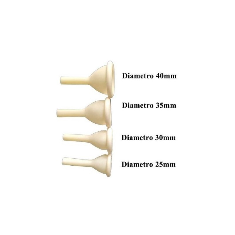 Catetere esterno per uomo securdrain via' penilat diametro 25 mm+striscia bi-adesiva guaina colore bianco/giallo 30 pezzi