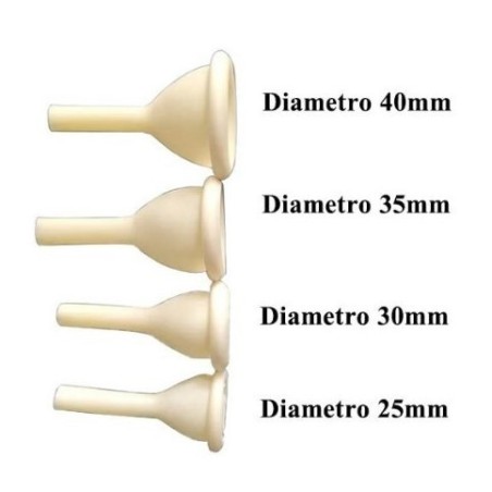 Catetere esterno per uomo securdrain via' penilat diametro 25 mm+striscia bi-adesiva guaina colore bianco/giallo 30 pezzi