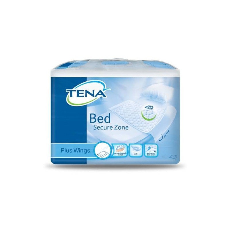 Traversa per incontinenza tena bed plus rimboccabile 80x180cm plus 20 pezzi