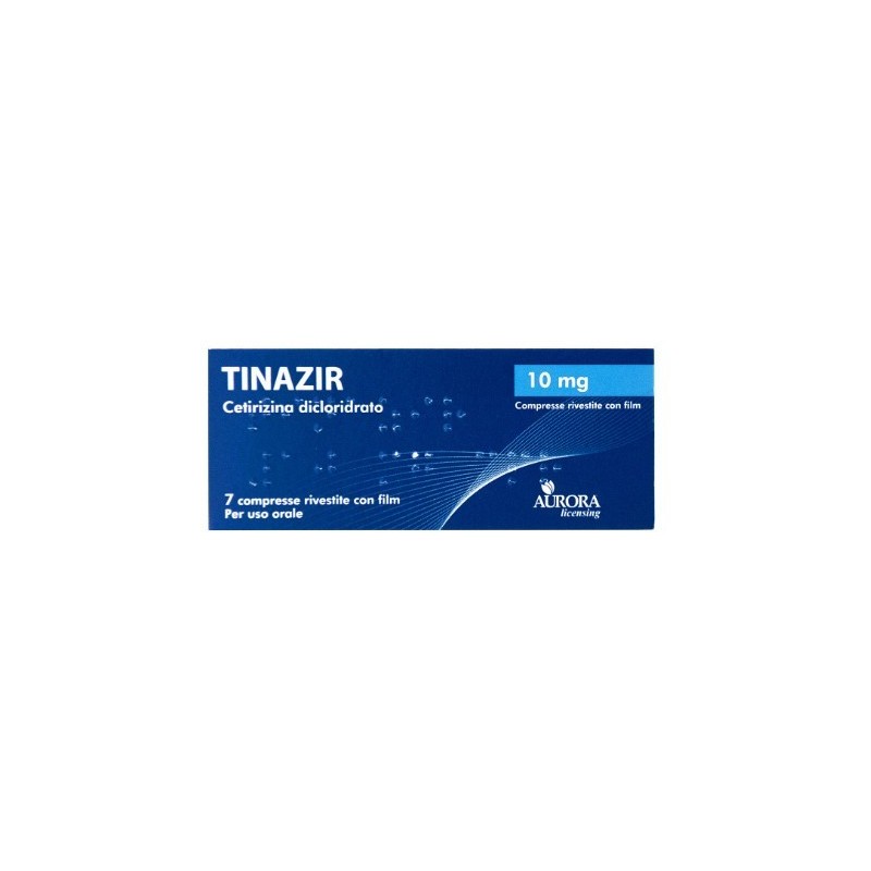 Tinazir 7 compresse riv 10 mg