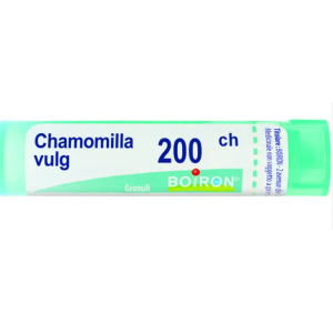 Chamomilla vulgaris boiron 200 ch granuli 1 contenitore multidose 4 g 80 granuli