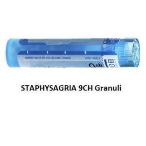 Staphysagria boiron 80 granuli 9 ch contenitore multidose