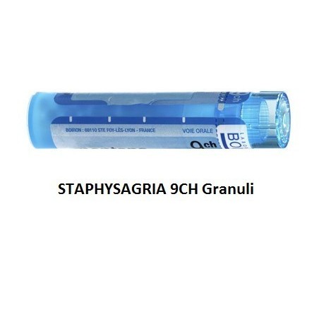 Staphysagria boiron 80 granuli 9 ch contenitore multidose