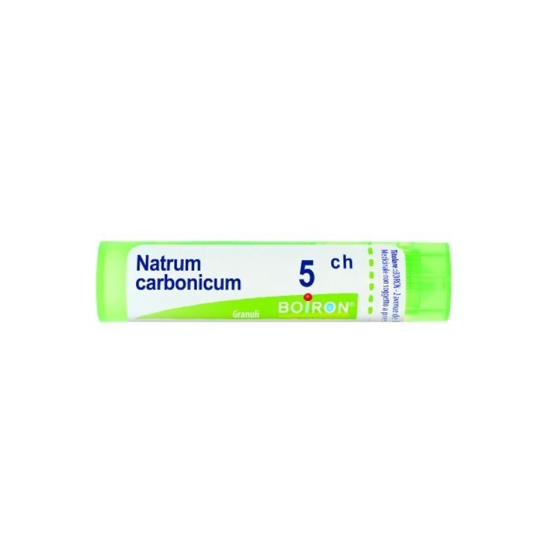 Natrum carbonicum boiron 80 granuli 5 ch contenitore multidose