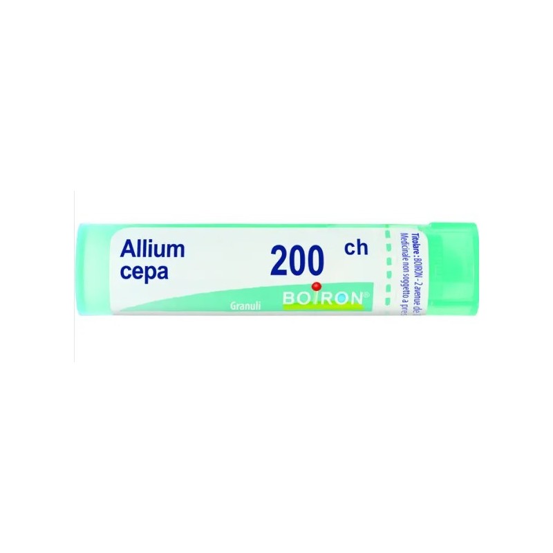Allium cepa boiron 80 granuli 200 ch contenitore multidose