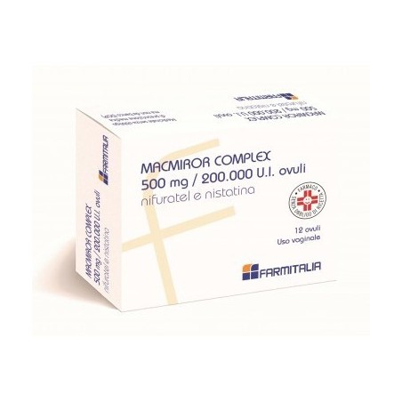 Macmiror complex 12 ovuli vag 500 mg + 200.000 unita' internazionali