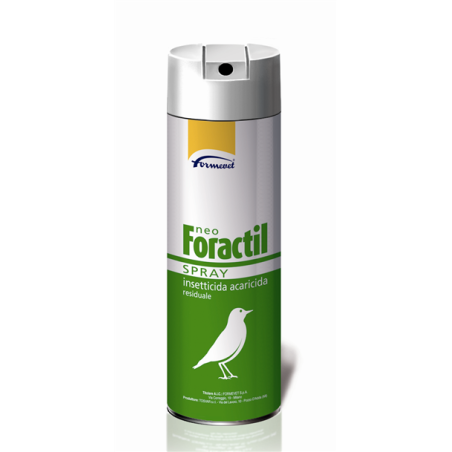 Neo foractil spray, 10 mg/g + 3 mg/g + 2 mg/g soluzione spray per uso esterno per uccellini da gabbia e da voliera, cani, gatti Neo foractil spray, 10 mg/g + 3 mg/g + 2 mg/g soluzione spray per uso esterno per uccellini da gabbia e da voliera, cani, gatti