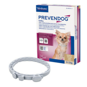 Prevendog 0.636 g collare medicato per cani molto piccoli