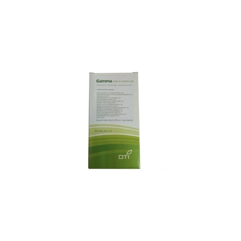 Gamma bio h complex composto 20 fiale fisiologiche 2ml