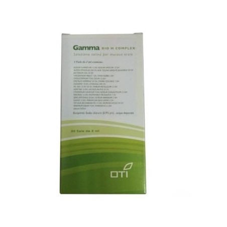 Gamma bio h complex composto 20 fiale fisiologiche 2ml