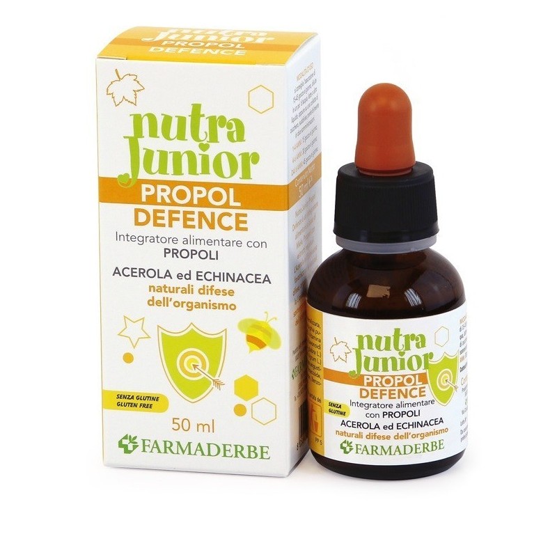 Nutra junior propoldefens gocce 50 ml Nutra junior propoldefens gocce 50 ml