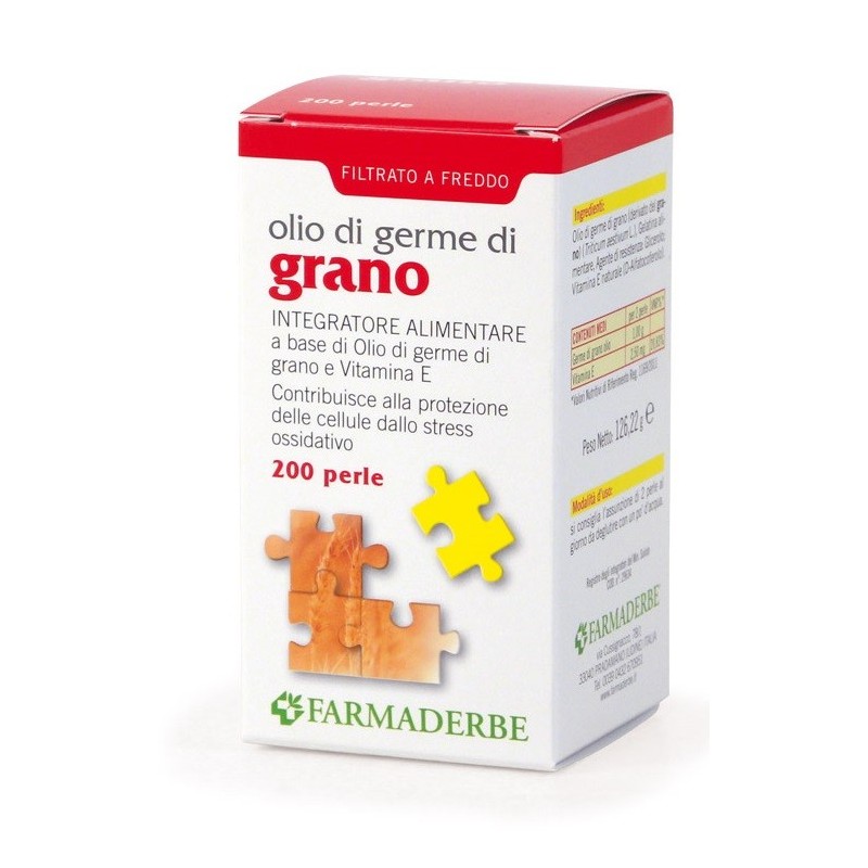 Olio di germe di grano 200 perle