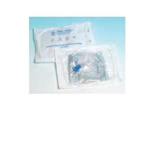 Sacca raccolta urina in plastica sterile 2 litri tubo 90cm con scarico