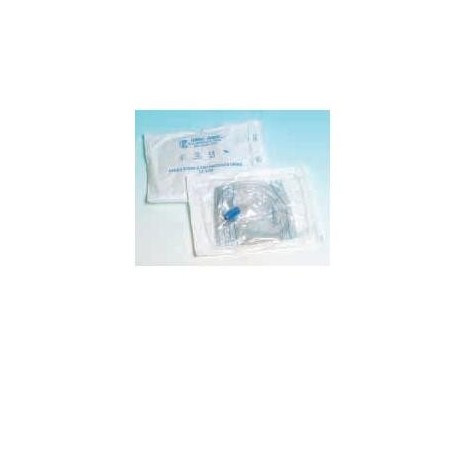 Sacca raccolta urina in plastica sterile 2 litri tubo 90cm con scarico