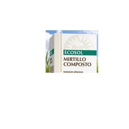 Ecosol mirtillo composto 60 compresse Ecosol mirtillo composto 60 compresse