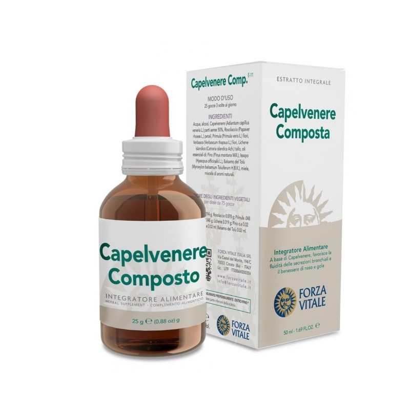 Ecosol capelvenere composto gocce 50 ml