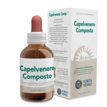 Ecosol capelvenere composto gocce 50 ml