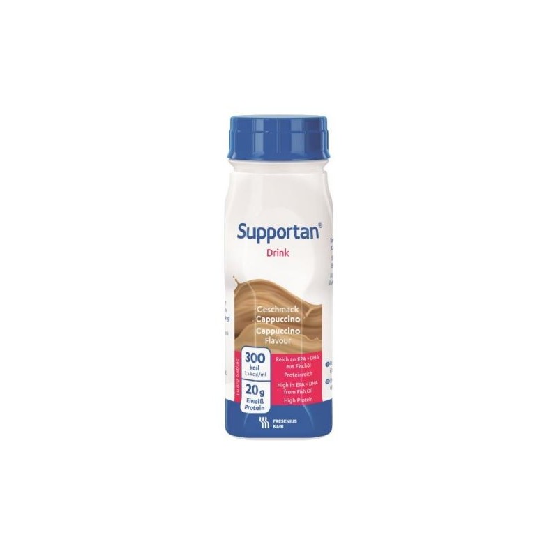 Supportan drink cappuccino 4 flaconi x 200 ml Supportan drink cappuccino 4 flaconi x 200 ml