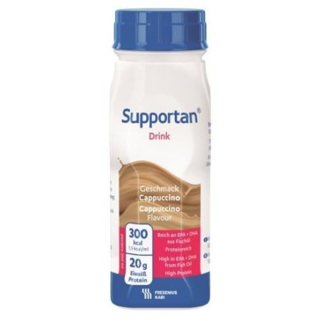 Supportan drink cappuccino 4 flaconi x 200 ml Supportan drink cappuccino 4 flaconi x 200 ml