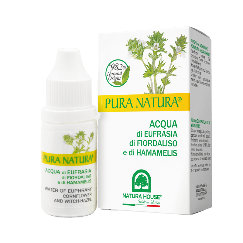 Acqua di eufrasia fiordaliso e hamamelis 10 ml Acqua di eufrasia fiordaliso e hamamelis 10 ml