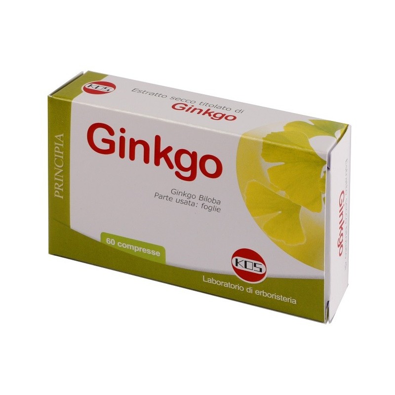 Ginkgo biloba estratto secco 60 compresse