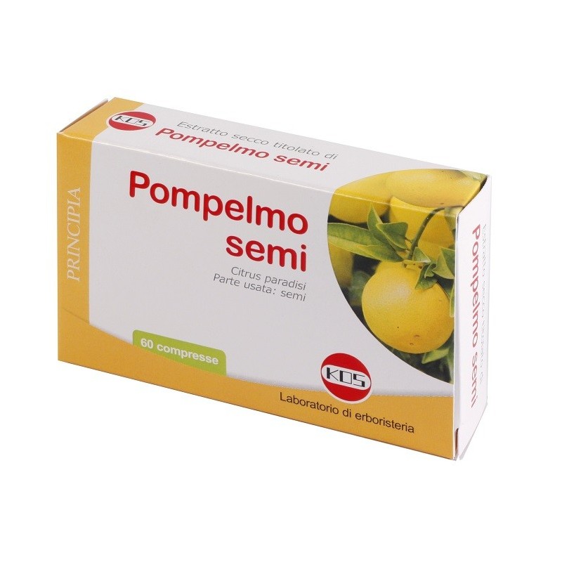 Pompelmo semi estratto secco 60 compresse Pompelmo semi estratto secco 60 compresse