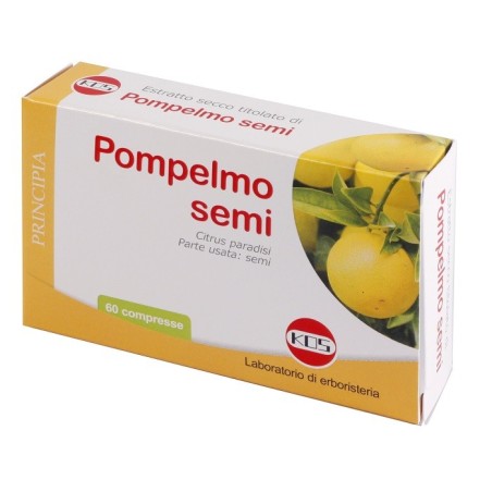 Pompelmo semi estratto secco 60 compresse Pompelmo semi estratto secco 60 compresse
