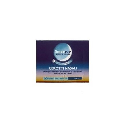 Cerotto nasale snoreeze grande 10 pezzi