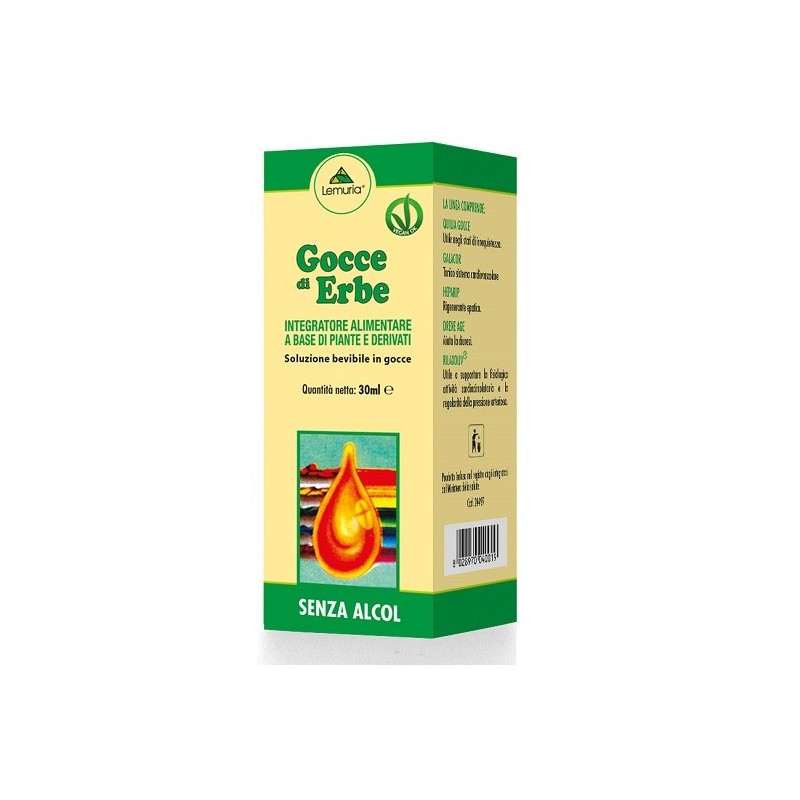 Gocce di erbe 30 ml Gocce di erbe 30 ml