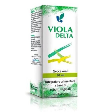 Viola delta soluzione idroalcolica 50 ml