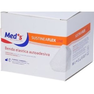 Benda elastica autoadesiva sustinea mt20x8cm. autofissante eanallergica e' l'ideale per bendaggi sportivi, comoda e pratica per 