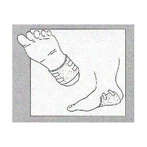 Medicazione assorbente in poliuretano espanso ligasano struttura a nido d'ape non sterile 24x16cm altezza 1cm 10 pezzi