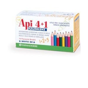 Apiquattro + 1 10 flaconcini da 10 ml